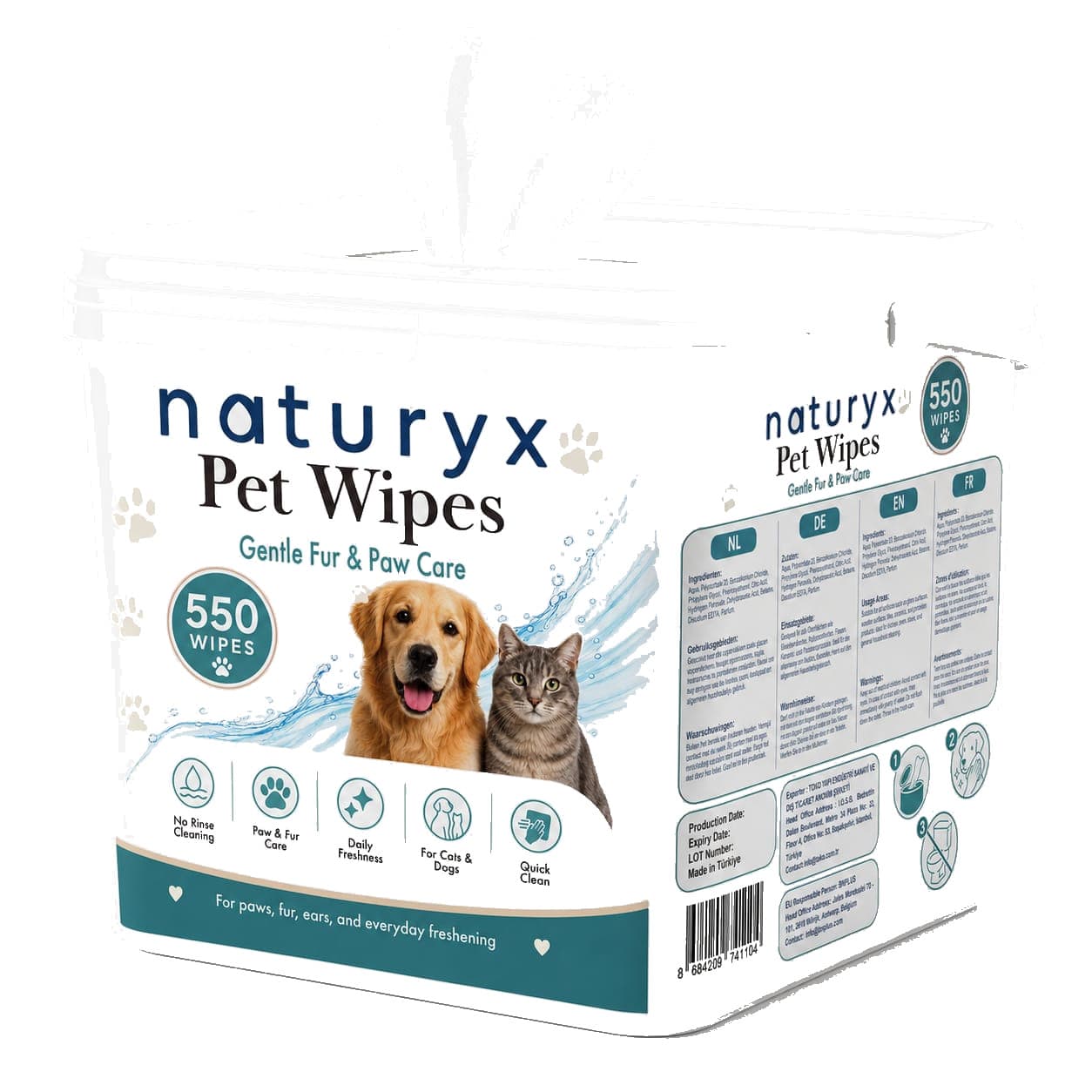 Naturyx Pet Wipes